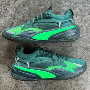 Puma RS-Dreamer J. Cole Bistro Green Basketball Shoes Men's Size 10.5